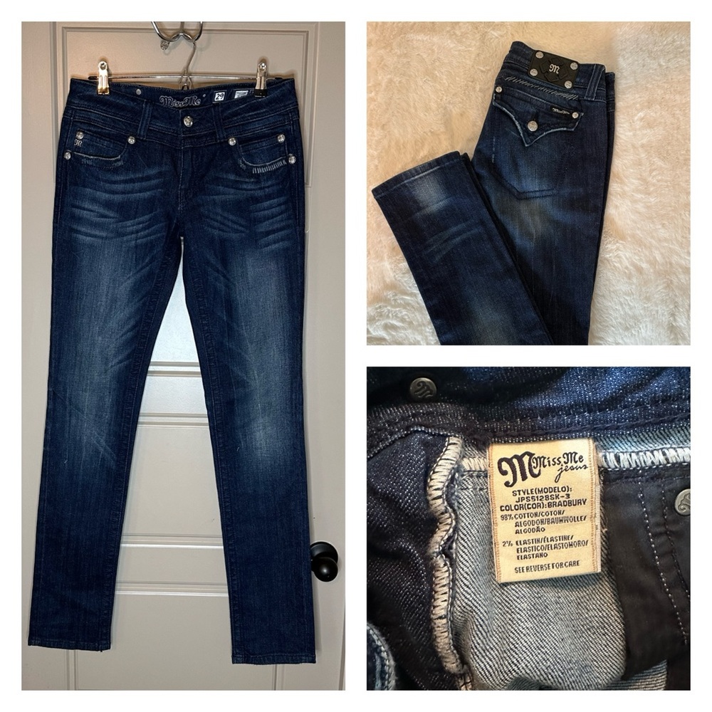 Miss Me jeans. Denim blue jeans…size 29